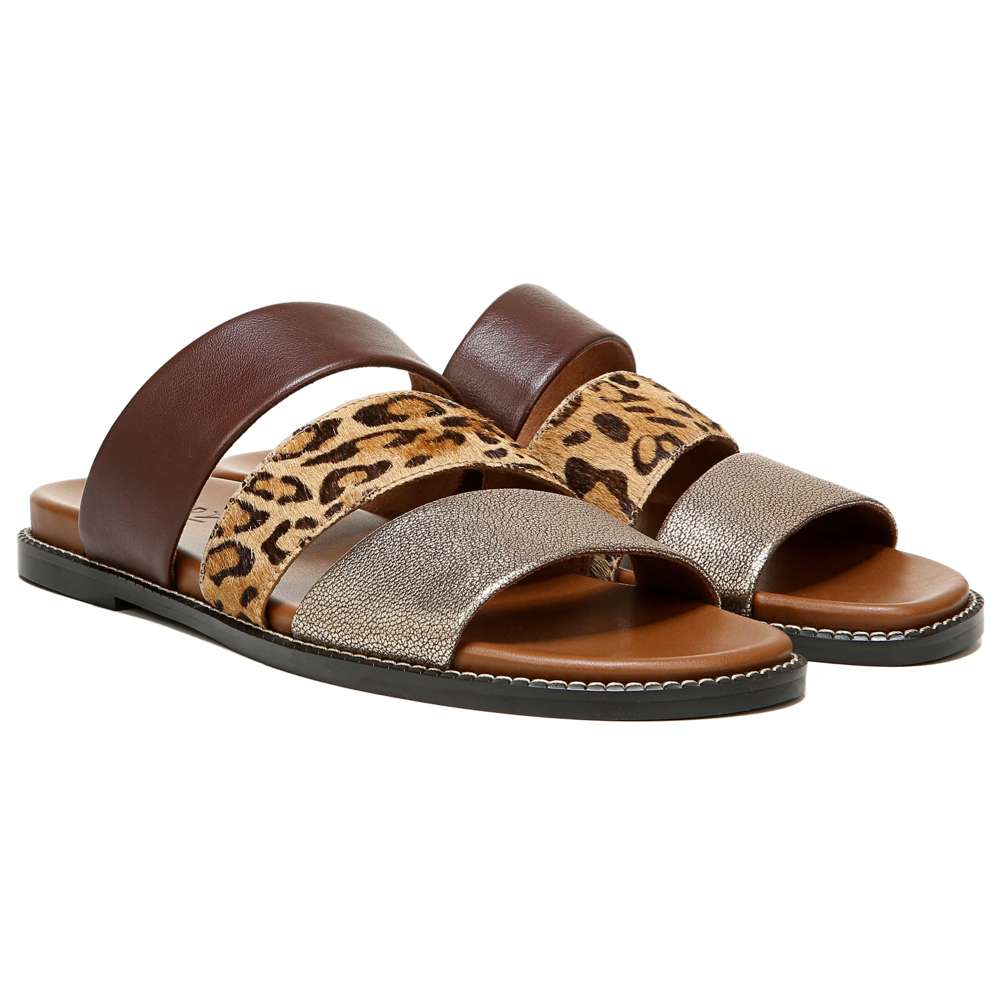 Kellie Slide Sandal - Leopard