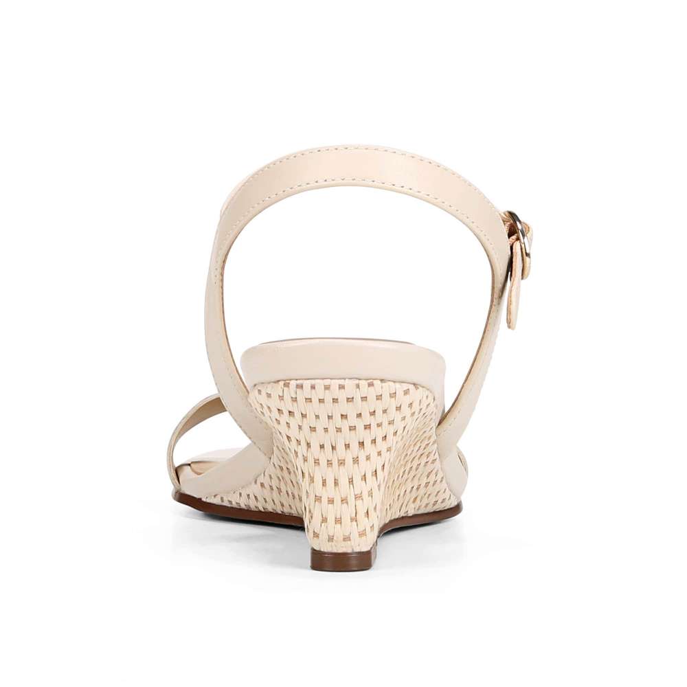 Lacey Wedge - Porcelain