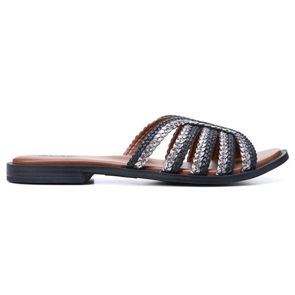 Lane Slide Sandal - Black Multi