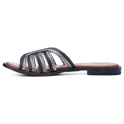 Lane Slide Sandal - Black Multi