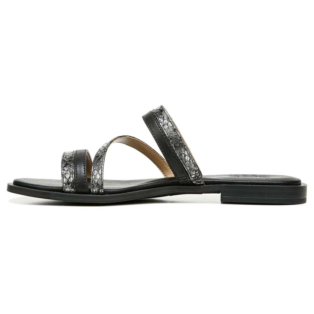 Liley Slide Sandal - Black Multi