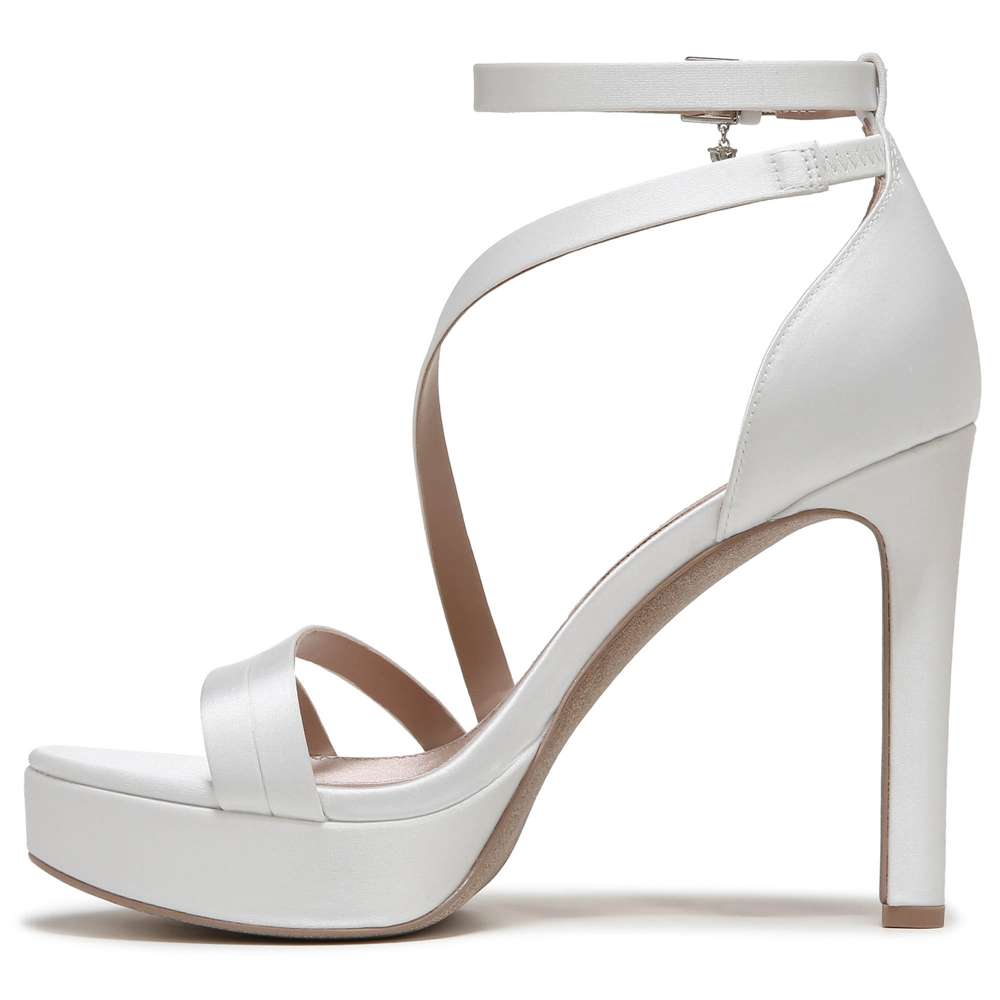 Love 2 Dress Sandal - Silk White Satin