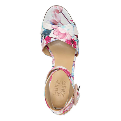 Rinna Heeled Sandal - Pink Floral