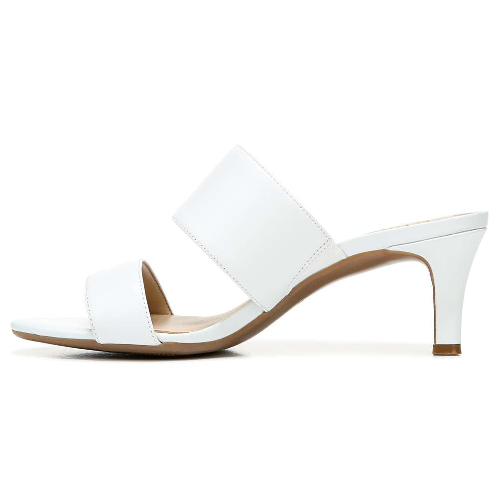 Tibby Mule Sandal - White