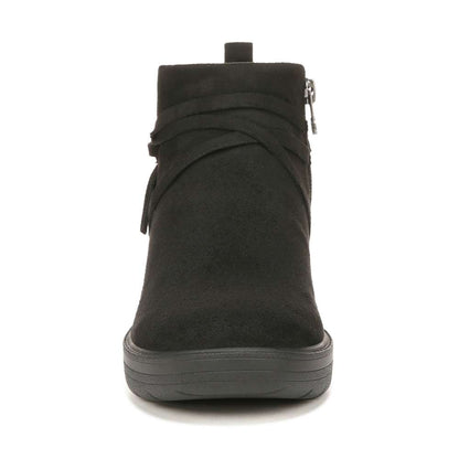 Blaine Ankle Bootie - Black Stretch