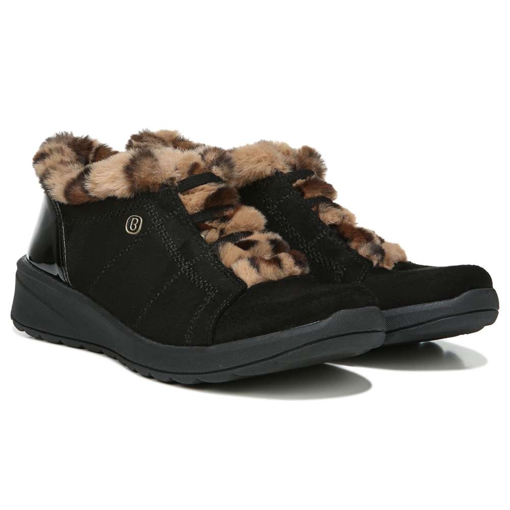 Golden Bootie - Black/Leopard