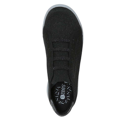 Golden Knit Slip-On Sneaker - Black