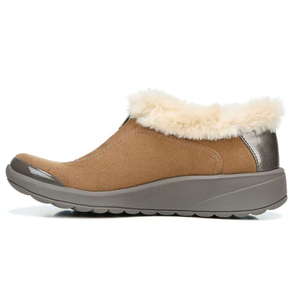 Golden Zip Bootie - Toffee