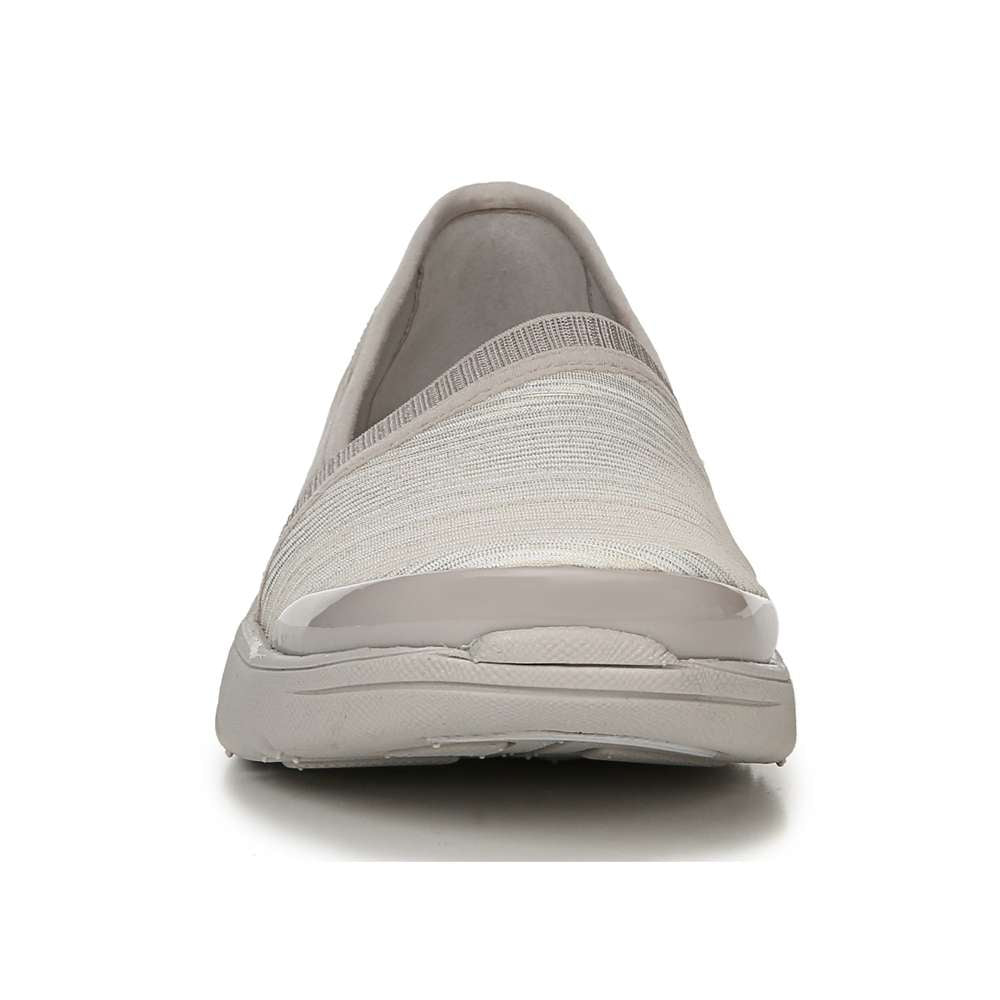 Lollipop Slip-On - White/Gold Shimmer