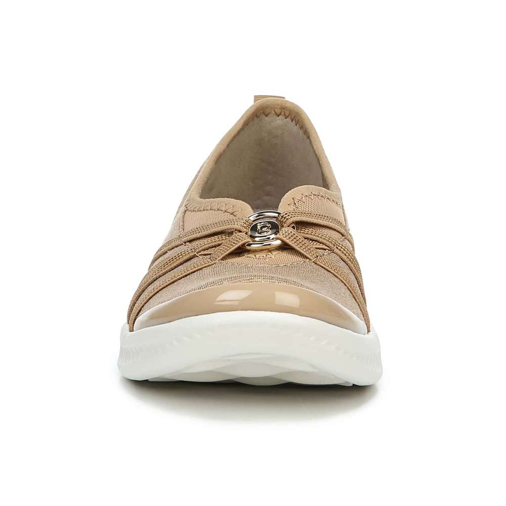 Niche Slip-On - Beige Ribbed Sparkle