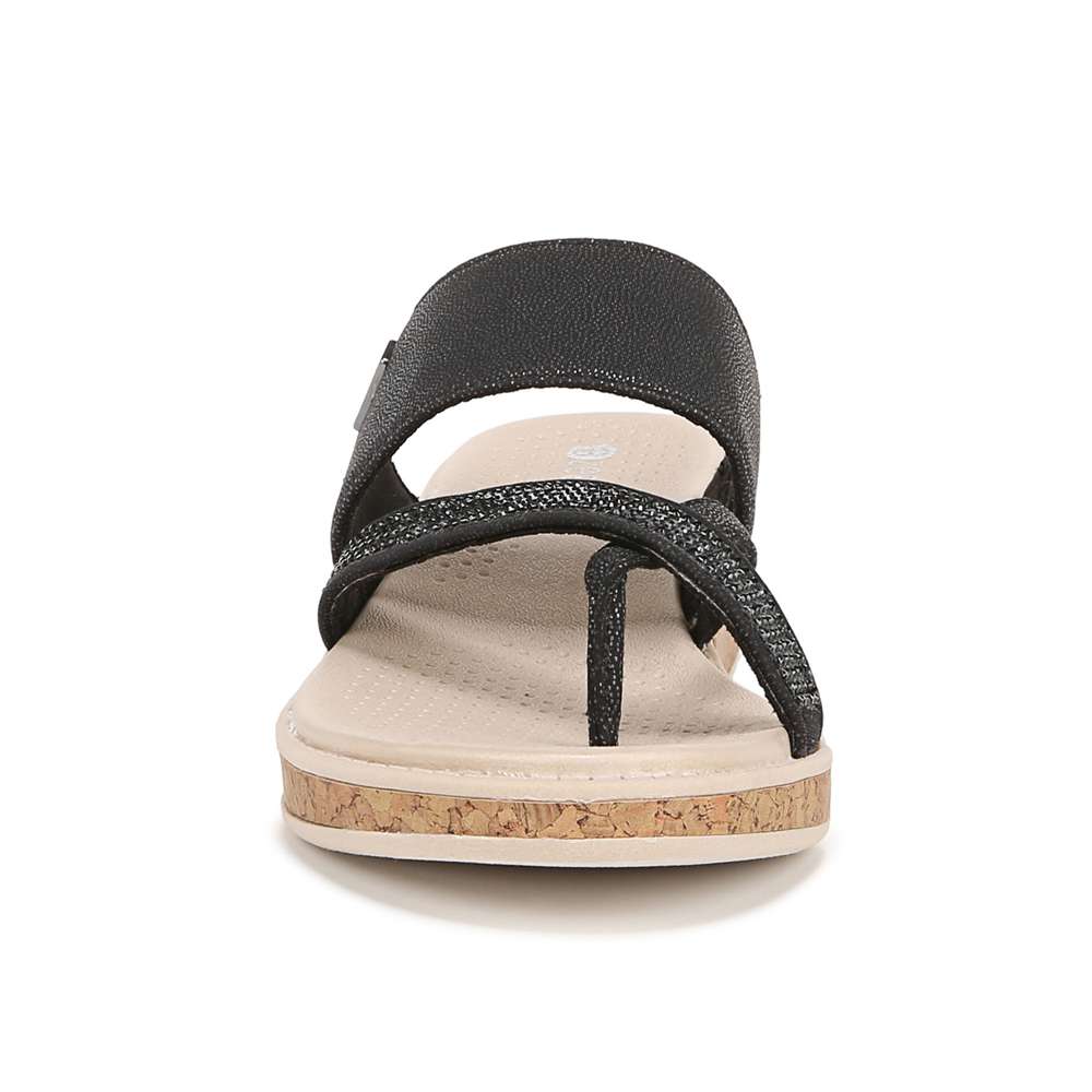 Bora Bright Sandal - Black Shimmer