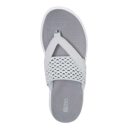 Cabana Flip-Flop Sandal - Silver Smoke
