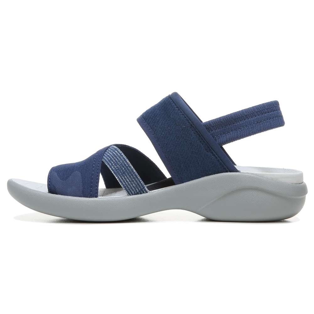 Call Me Sandal - Navy Fabric