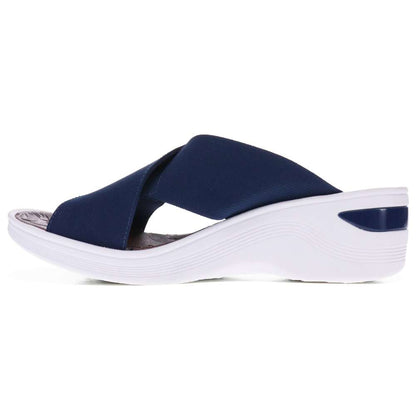Desire Slide Sandal - Navy
