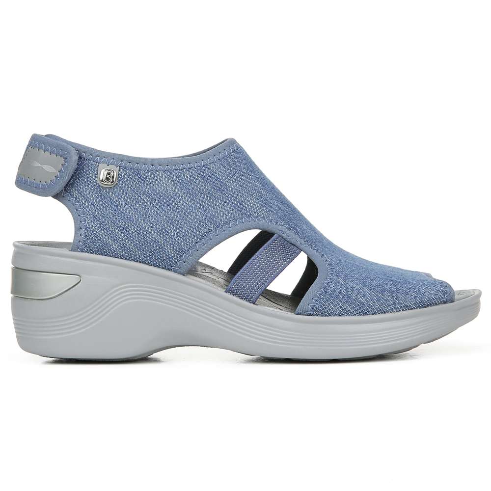 Dream Wedge Sandal - Denim