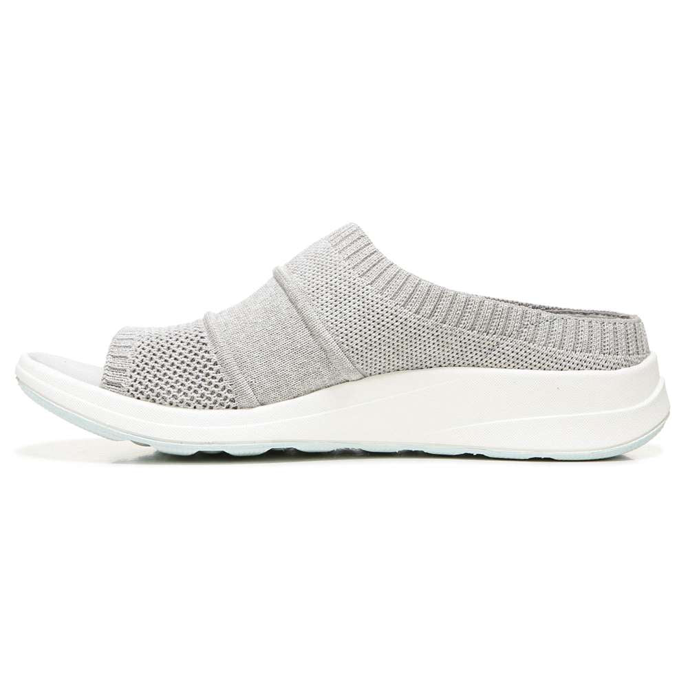 Iconic Slide - Oyster/Silver Smoke