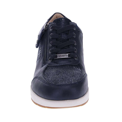 Boston Zip Sneaker - Sapphire/Navy Lizard