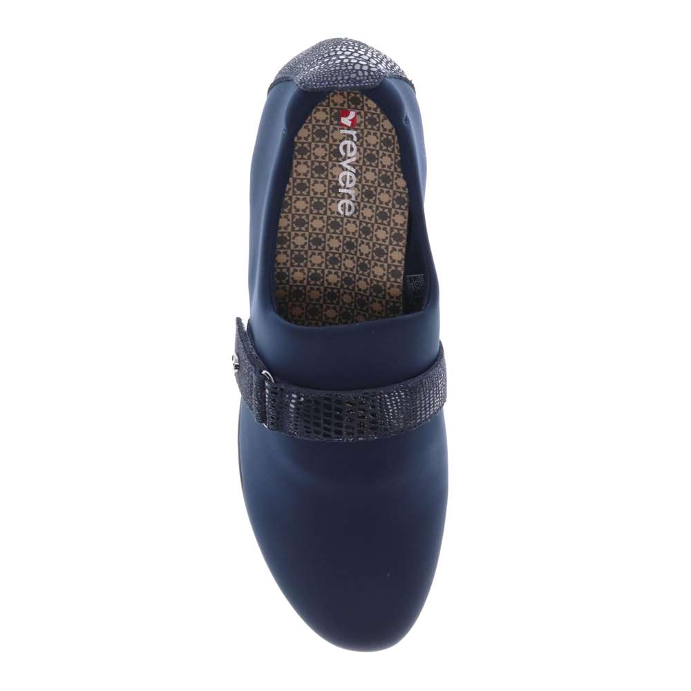 Genoa Stretch Loafer - Navy