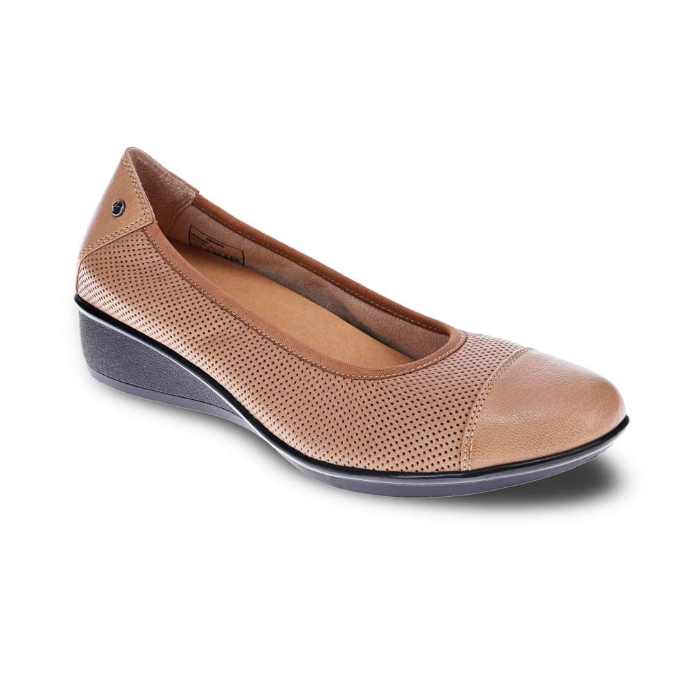 Verona Ballet Wedge - Nude