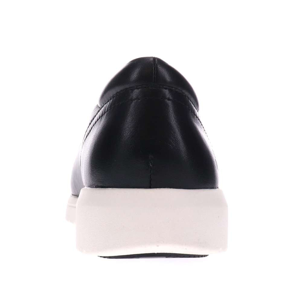 Bridgette Slip-On Sneaker - Black Leather