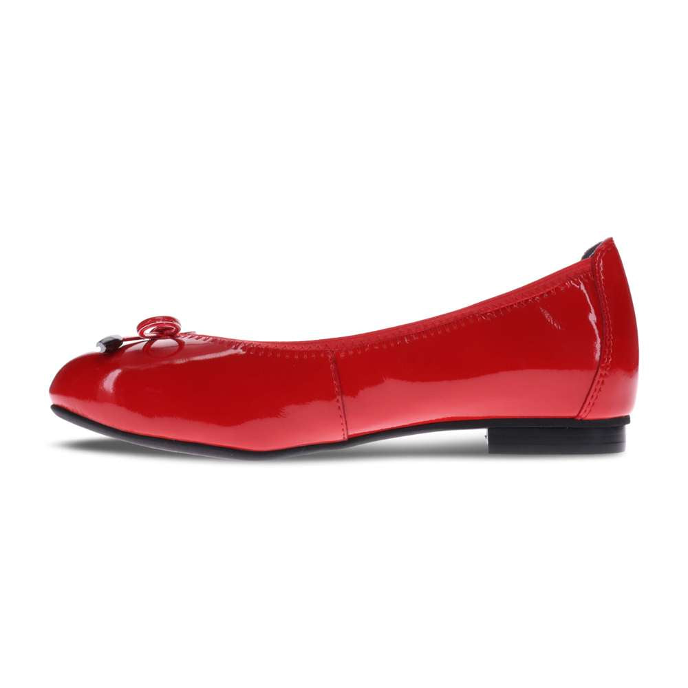 Sophie Flat - Red Patent