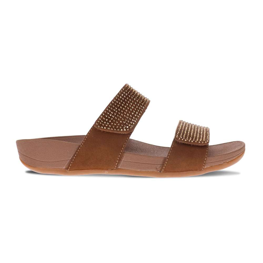 Avoca Slide Sandal - Bronze