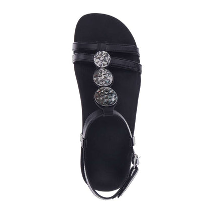 Ayla Adjustable Sandal - Black