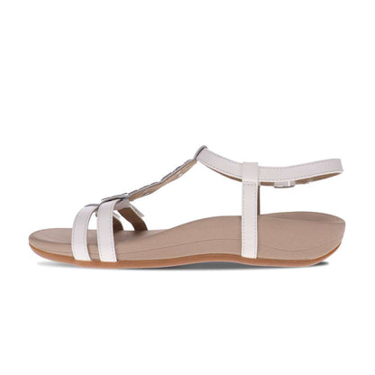 Ayla Adjustable Sandal - White