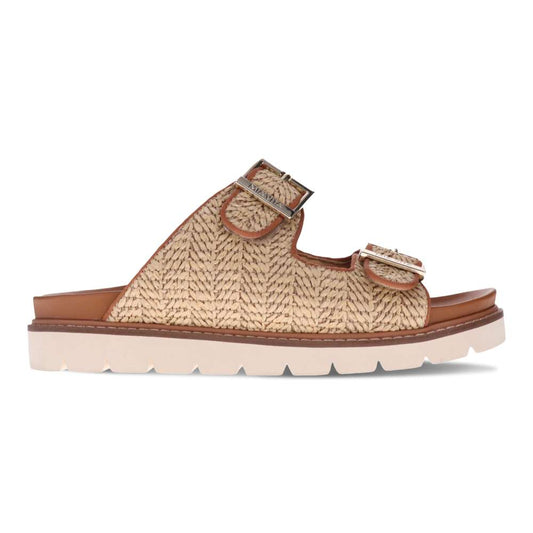 Daisy Slide - Natural Raffia