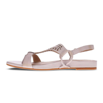 Maggie Flat Sandal - Stone