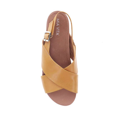 Marvel Flat Sandal - Mustard