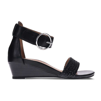 Nasia Wedge Sandal - Black