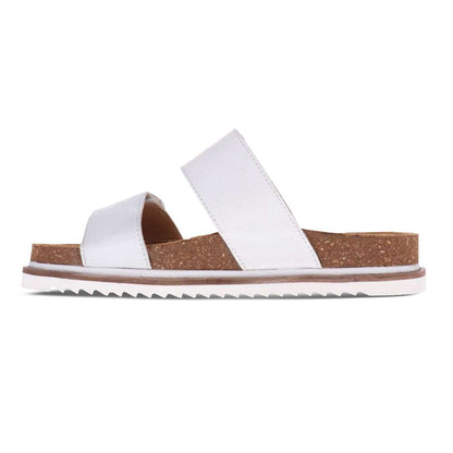Simone Slide Sandal - White