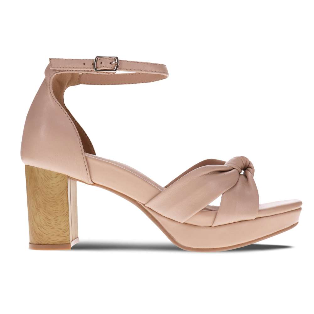 Tatum Heeled Sandal - Sand