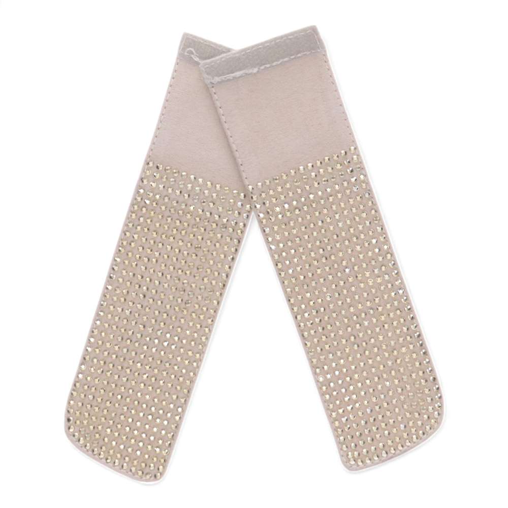 Vibe Strap Beige Rhinestone - Beige