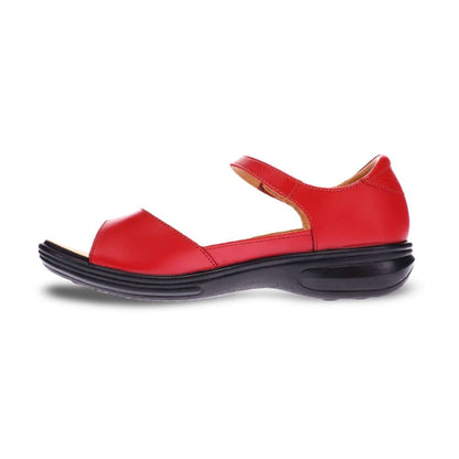 Bali Closed Heel Sandal - Red