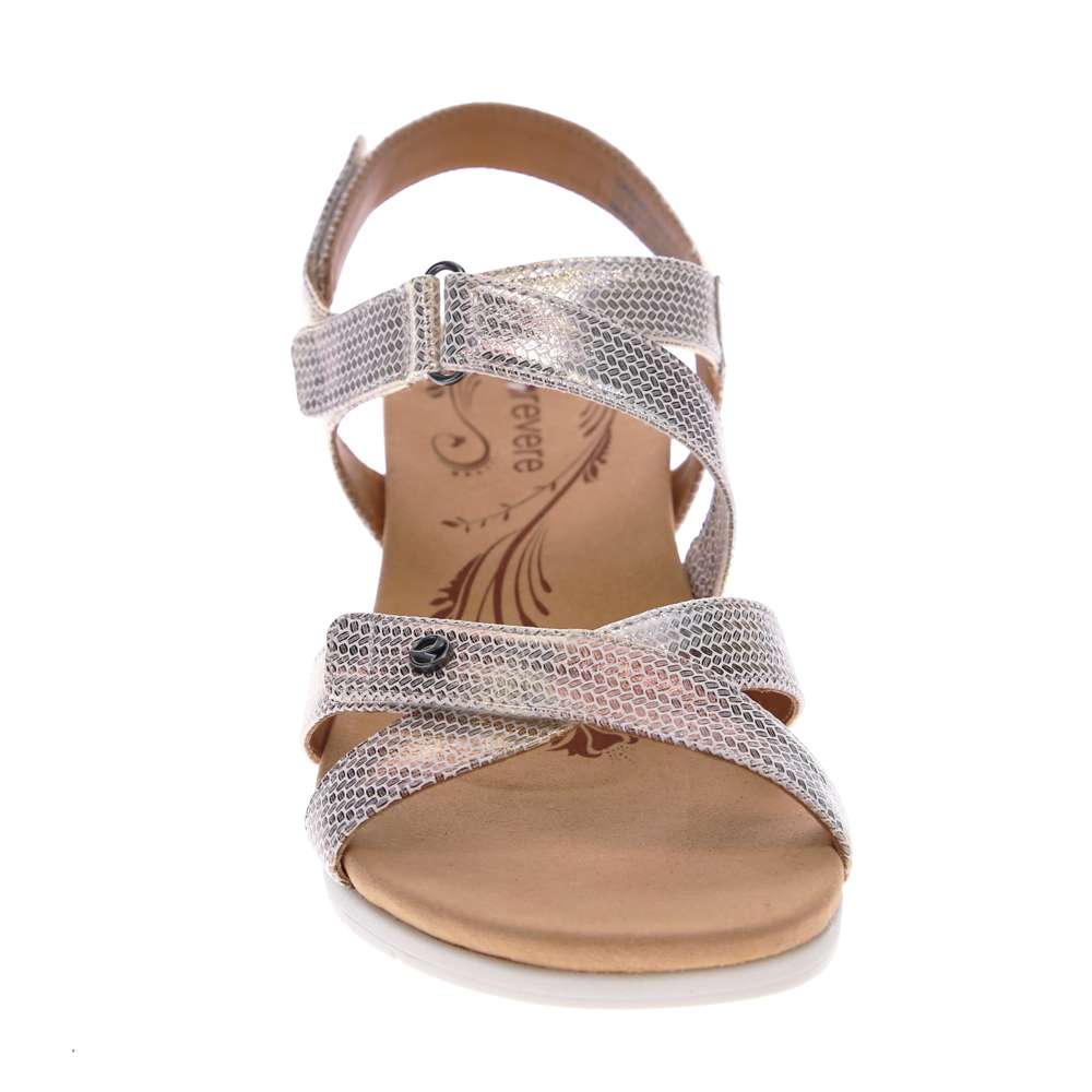 Casablanca Wedge - Metallic Interest