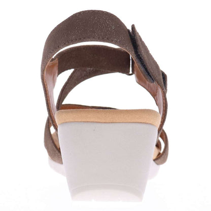 Casablanca Wedge - Rusty Metallic