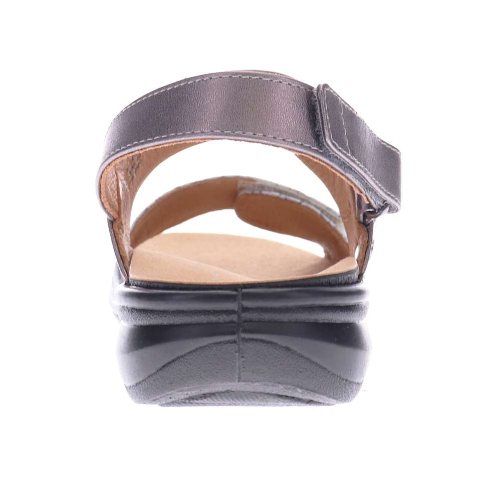 Como Adjustable Sandal - Teal Snake/Gunmetal