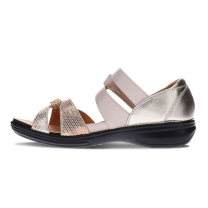 Geneva Sandal - Mixed Metallic