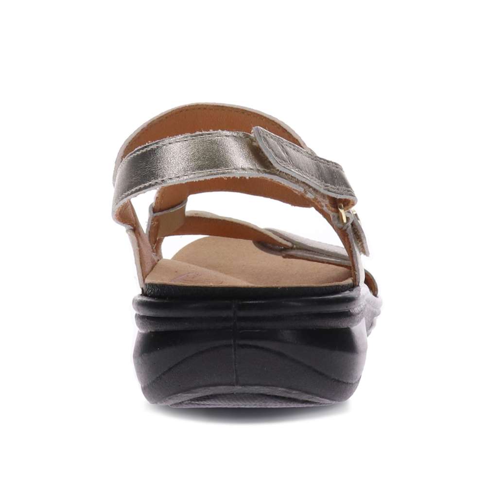 Miami Adjustable Sandal - Mixed Metallic