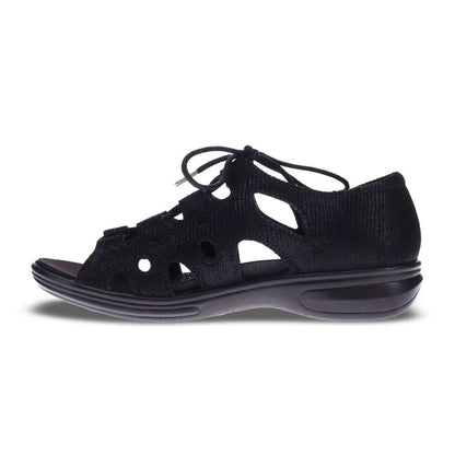Napier Ghillie Sandal - Black Lizard