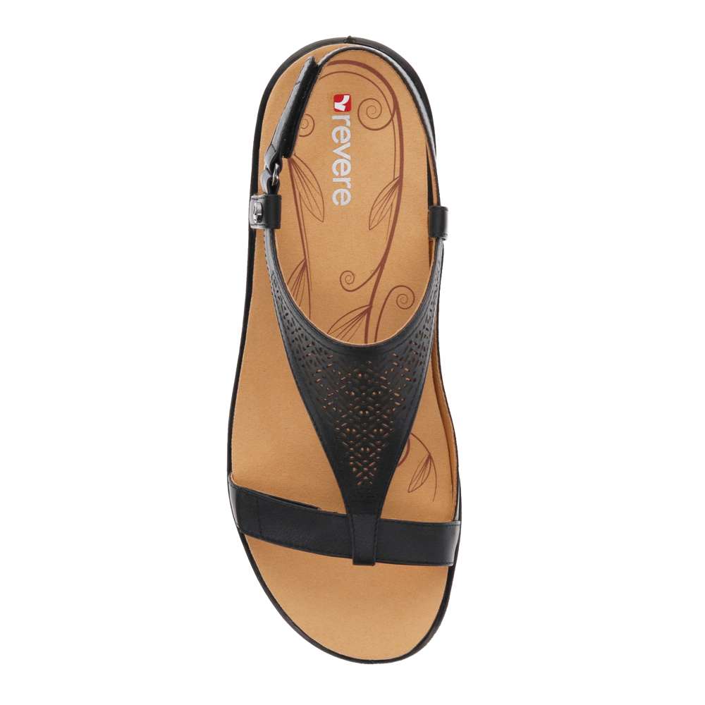 Santa Fe Back Strap Sandal - Black