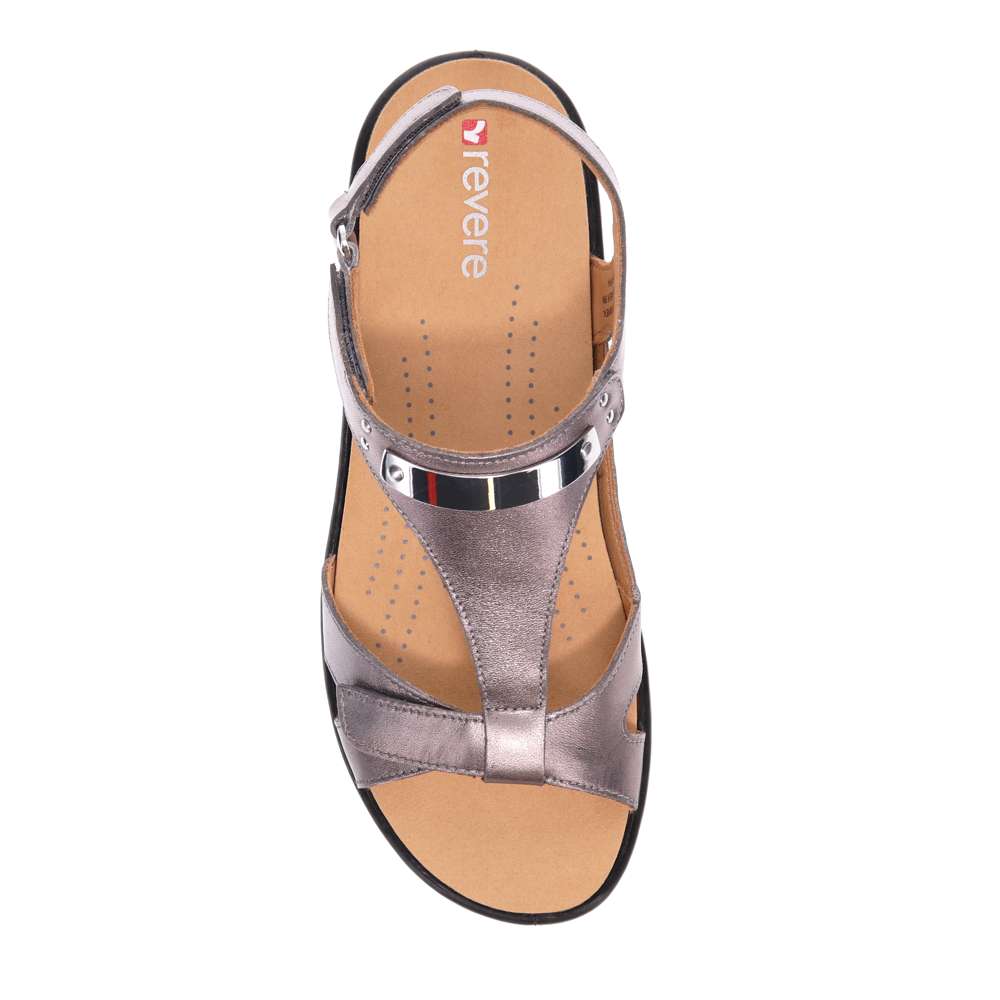 Santa Monica Sandal - Gunmetal
