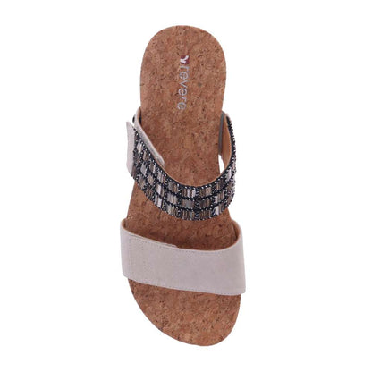 Sorrento Wedge - Pebble