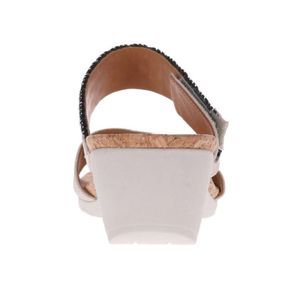 Sorrento Wedge - Pebble