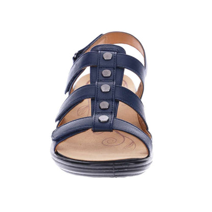 Toledo Backstrap Sandal - Blue French