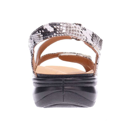 Zanzibar Adjustable Sandal - Natural Snake