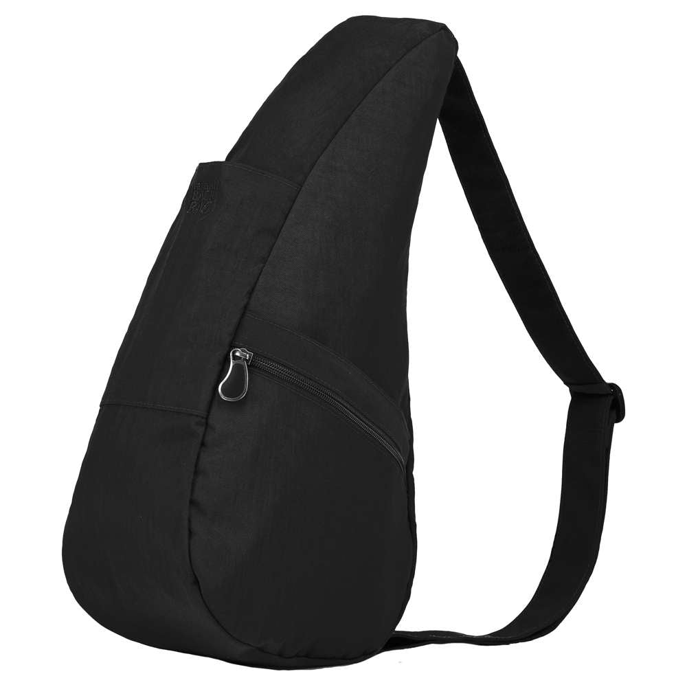 Textured Nylon Backpack - Black