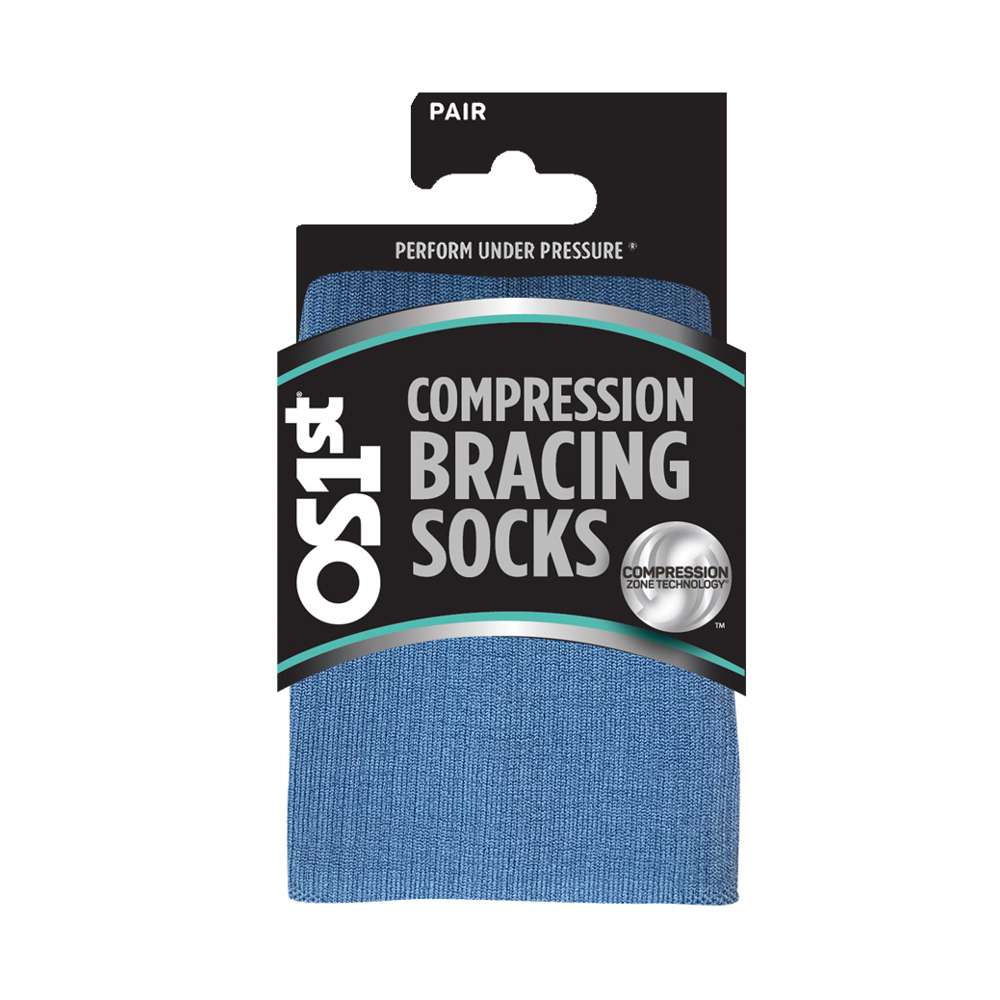 Compression Bracing Socks (FS4+) - Blue